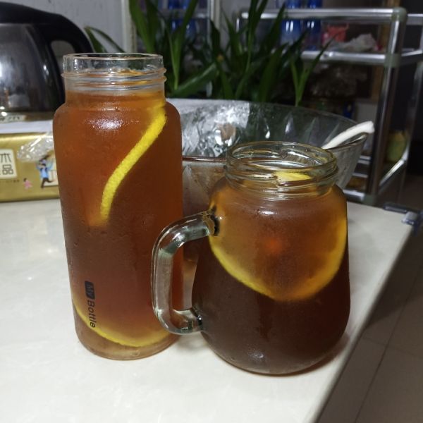 第4步(超好喝的柠檬冰红茶（自制健康食材，无糖精）的做法)