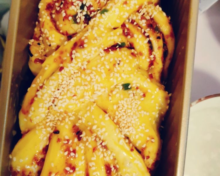 葱花肉松南瓜吐司的做法 菜谱大杂烩