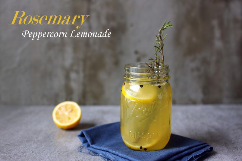 迷迭香黑胡椒柠檬特饮Rosemary Peppercorn Lemonade成品图