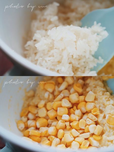 第5步(素食版米饭大阪烧的做法)