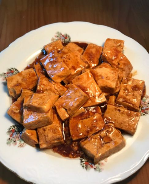红烧豆腐成品图
