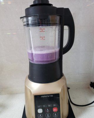 第5步(紫薯豆浆的做法)