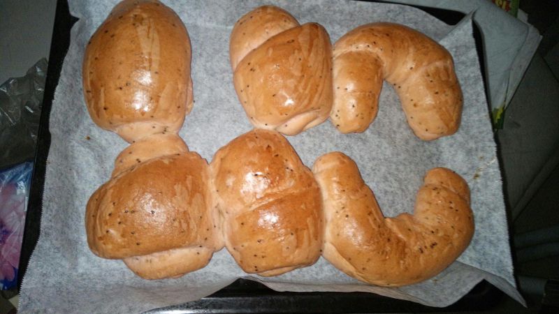 第6步(火龙果面包的做法)