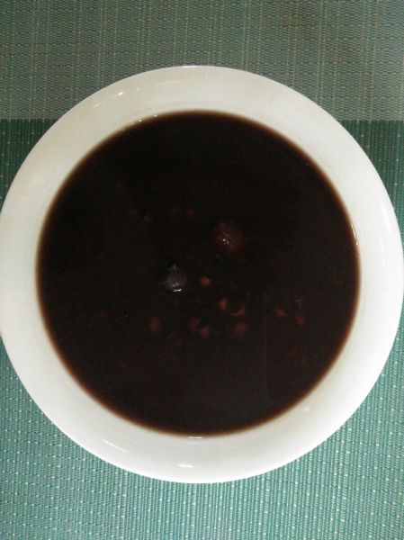 第4步(红豆黑米粥的做法)
