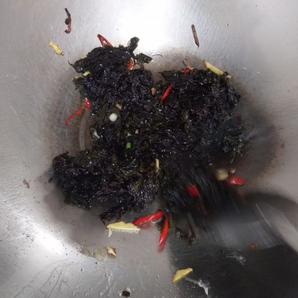 第6步(海蛎紫菜煲的做法)