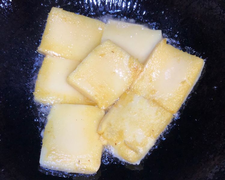 第1步(香煎米豆腐的做法)