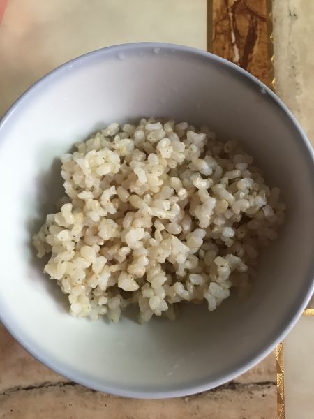 糙米饭成品图