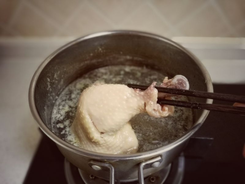 第1步(香菇鸡肉粥的做法)