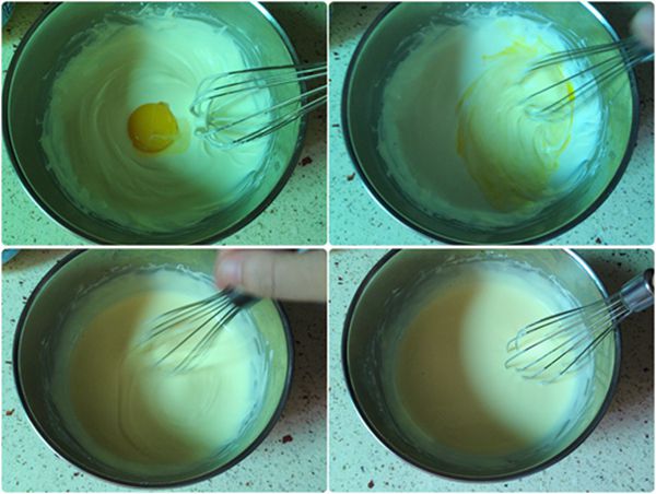 第4步(日式轻乳酪蛋糕的做法)