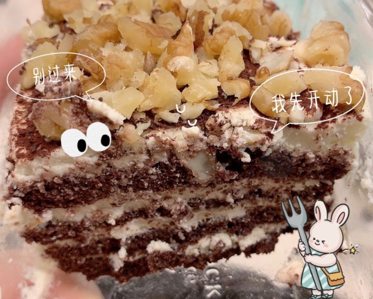 第3步(生酮巧克力奶油蛋糕的做法)