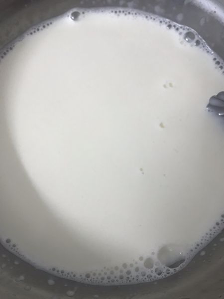 第5步(木瓜牛奶布丁的做法)