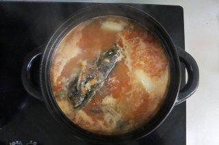 第5步(儿童餐之番茄鱼汤面❤️营养鲜美，开胃补钙的做法)