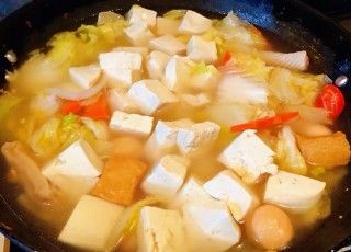第9步(白菜豆腐炖小丸子#炖菜#的做法)