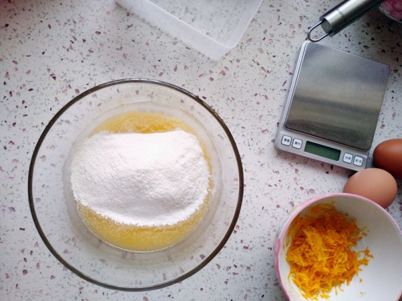 第3步(超详细的八寸香橙蛋糕的做法)