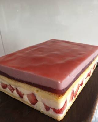 第32步(法式草莓蛋糕的做法)