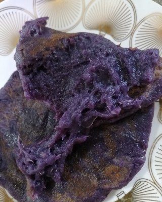 第12步(紫薯糯米饼的做法)