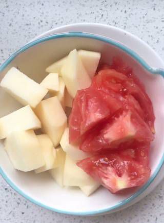 第2步(西红柿苹果泥的做法)