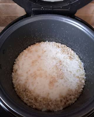第4步(燕麦大米饭的做法)
