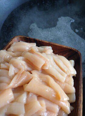 芦笋桂花蚌 海参筋 的做法 菜谱大杂烩