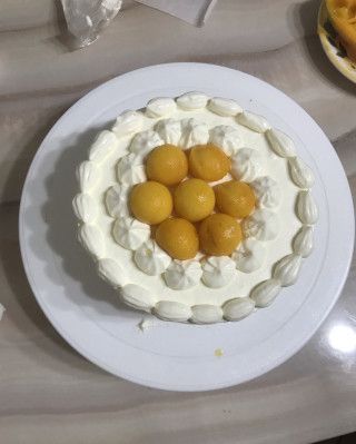 第24步(芒果奶油蛋糕的做法)
