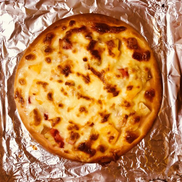 第6步(超简单的水果披萨的做法)
