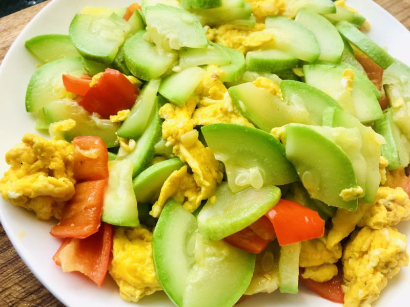 第5步(北瓜炒土鸡蛋的做法)