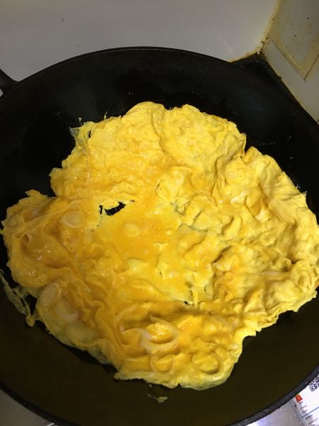 第8步(小葱炒鸡蛋的做法)