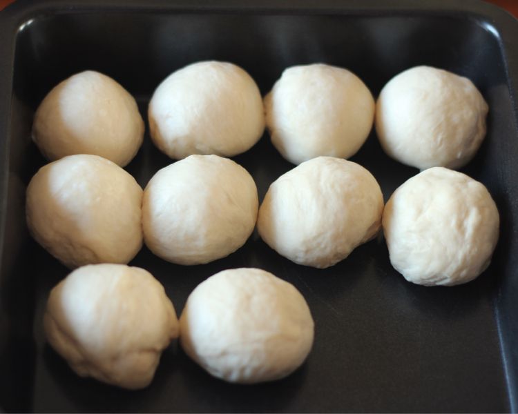 第9步(浓豆浆泡浆面包的做法)