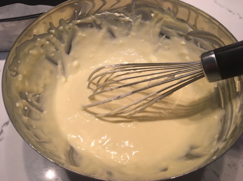 第5步(日式轻乳酪蛋糕的做法)