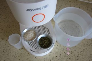 第1步(大米绿豆浆的做法)