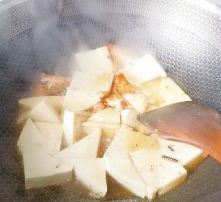 第6步(红烧豆腐的做法)