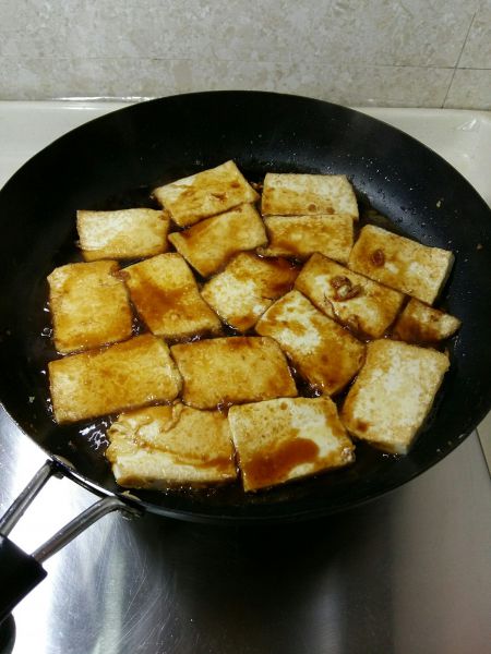 第10步(蚝油嫩豆腐的做法)