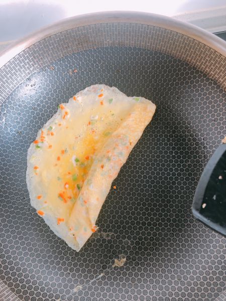 第4步(韩式鸡蛋卷的做法)