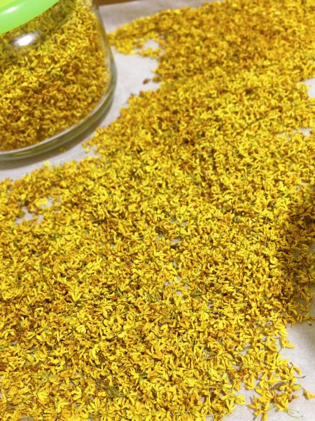 自制桂花茶 保持金黄色不变黑 的做法 菜谱大杂烩