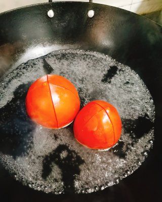 第2步(西红柿鸡蛋汤的做法)