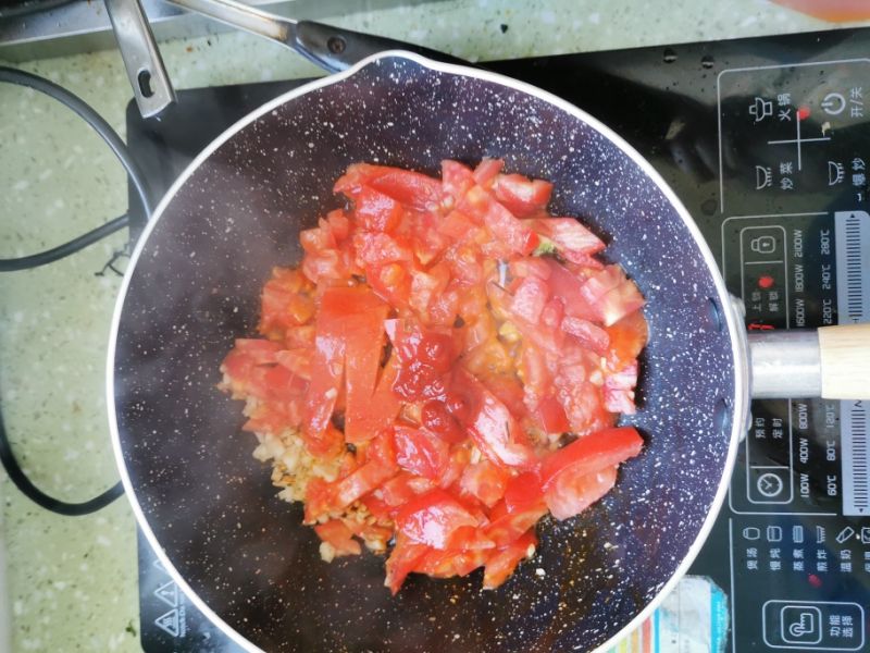 第7步(减肥午餐番茄大虾的做法)