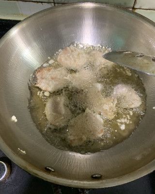 第4步(锅包肉的做法)
