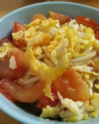 第12步(西红柿鸡蛋拌面的做法)