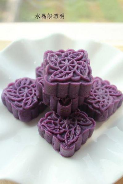 紫薯红豆糕成品图