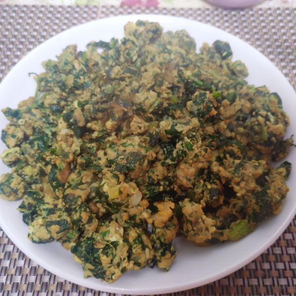 第8步(紫苏叶炒鸡蛋的做法)