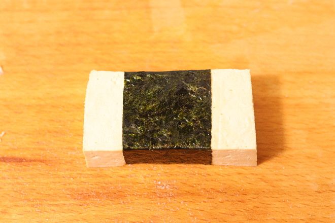 第2步(豆腐抱蛋/海苔豆腐的做法)