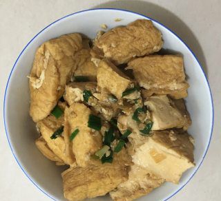 第7步(红烧豆腐的做法)