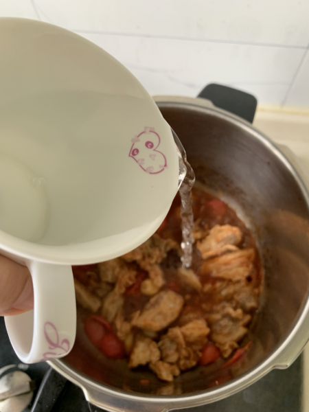 第11步(西红柿土豆炖牛腩（高压锅）的做法)