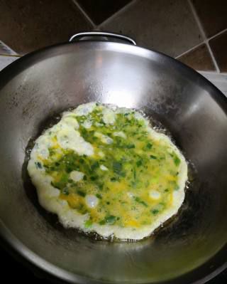 第3步(小葱炒鸡蛋的做法)