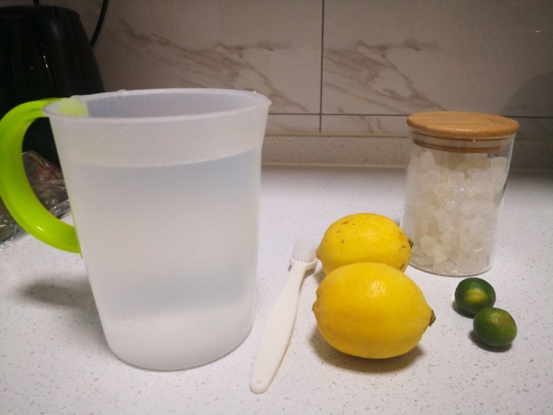第1步(金桔柠檬汁的做法)