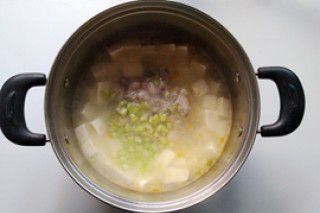 第8步(海蛎豆腐火腿豆腐羹的做法)