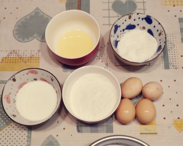 第2步(宝宝周岁——红枣夹心大米长蒸蛋糕山药水果裱花的做法)