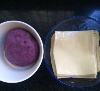 第1步(紫薯糖果的做法)