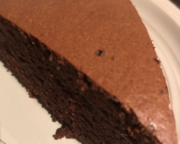 巧克力蛋糕成品图