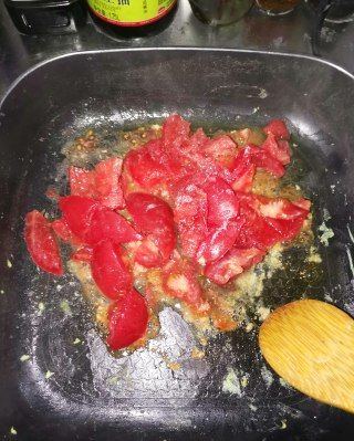 第5步(西红柿鸡蛋挂面的做法)